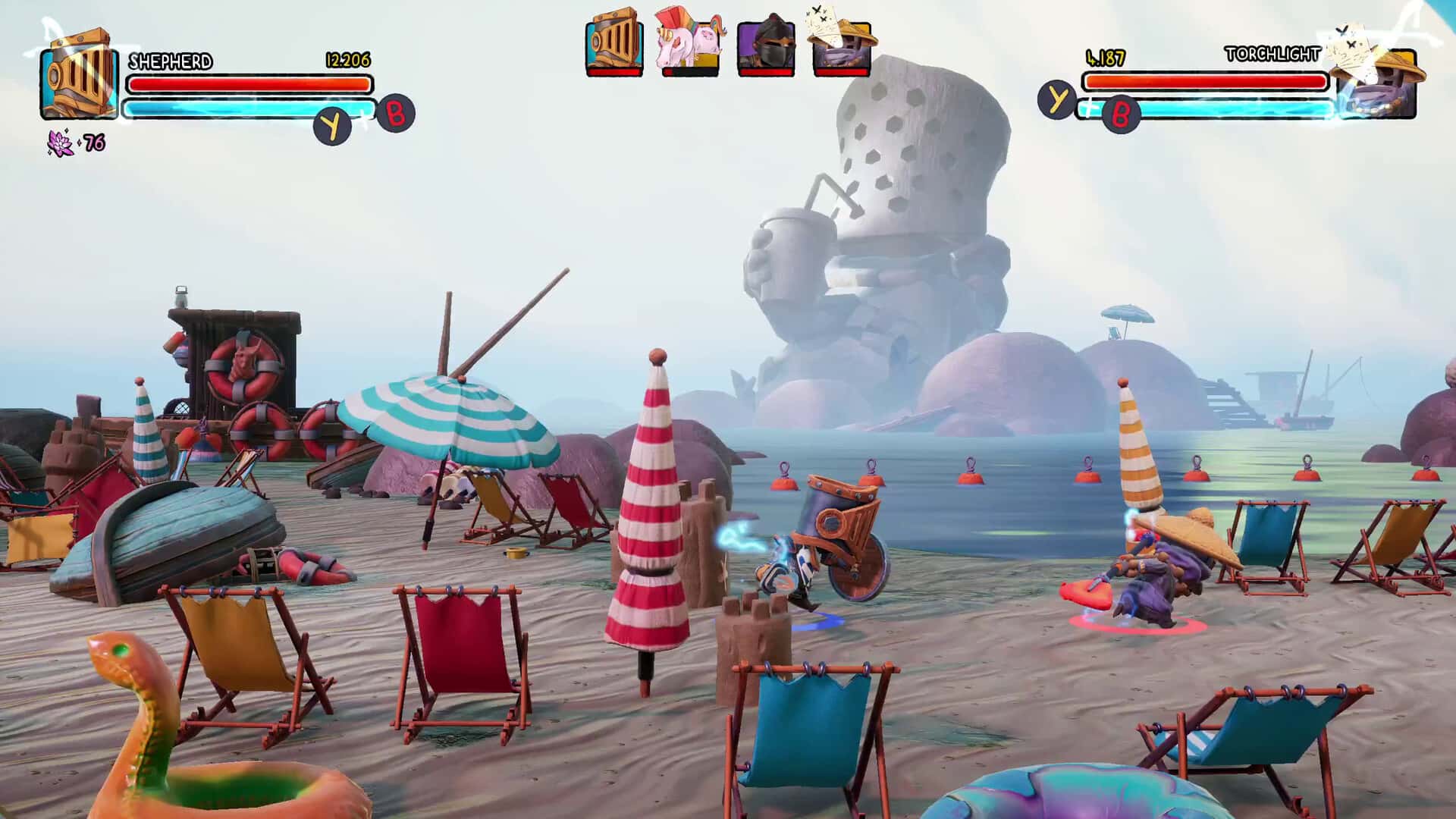 大头盔英雄 Big Helmet Heroes 中文版全息投影